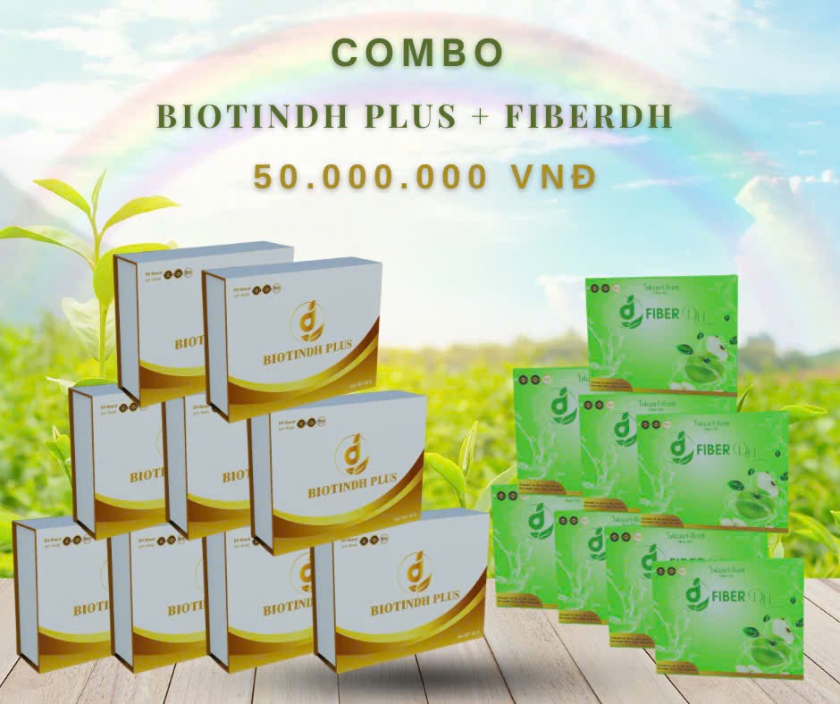 Combo BIOTINDH PLUS - FIBER DH